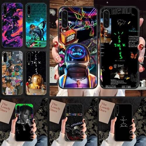 Travis Scott Astroworld Phone case For Samsung Galaxy A 3 5 7 8 10 20 21 30 40 50 51 70 71 E S 2016 2018 4G black silicone funda