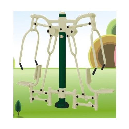 Outdoor fitness equipment, steel material