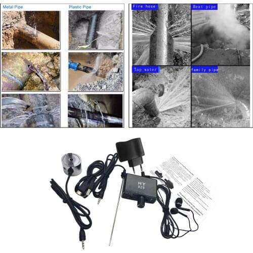 Y929 High Strength Wall Microphone Voice Listen Detecotor for Water Leakage Oil Leaking Repair--(EU)