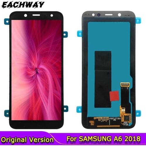 5.6For Samsung Galaxy A6 2018 LCD A600F A600FN Display Touch Screen Digitizer Assembly A6 Replacement For SAMSUNG A600 LCD