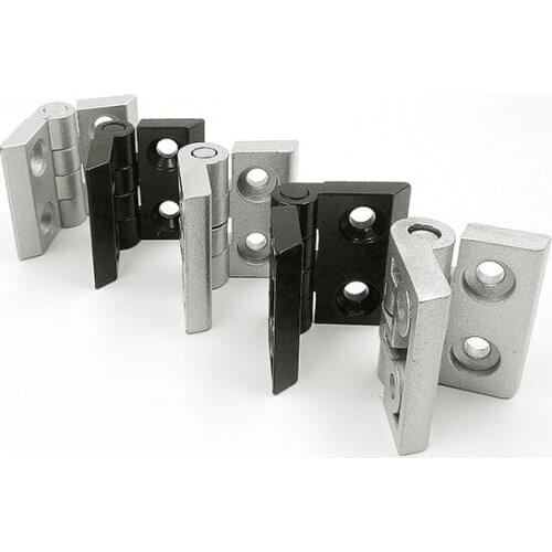 1PCS Zinc alloy hem 2020 3030 3040 Aluminum profile hem Metal hem hinges murphy bed