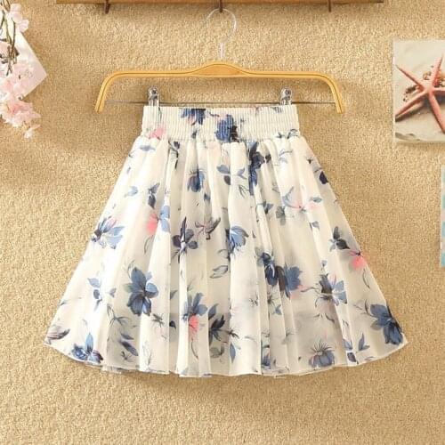 30 Kinds of Design and Color Chiffon Skirt, Half of Ones Body Skirts ,Elastic Waist