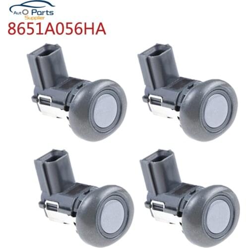 4Pcs silver Reversing Sensor 8651A056 8651A056HA PDC Parking Sensor For Mitsubishi Pajero Montero Outlander Grandis Sport ASX
