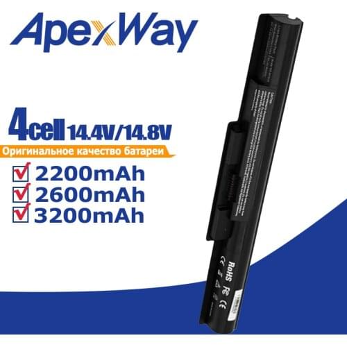 Apexway VGP-BPS35A Laptop Battery For SONY Vaio Fit 14E 15E SVF1521A2E SVF15217SC SVF14215SC SVF15218SC SVF152A24T BPS35 BPS35A
