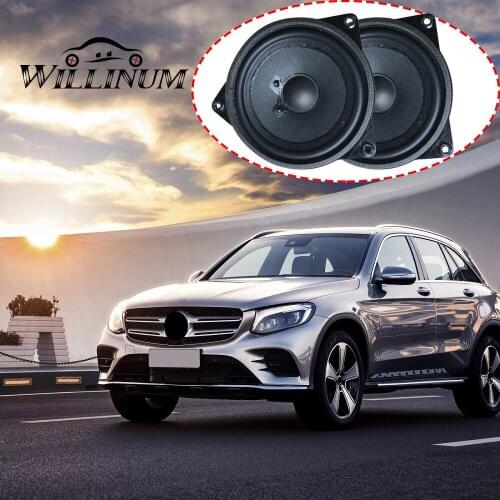 Car midrange speaker for Mercedes Benz W204 W205 W212 W213 W222 GLC auto door panel loudspeaker audio horn trumpet narrator ABS