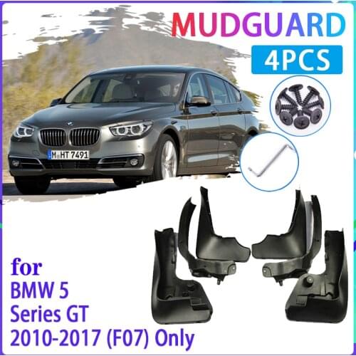 Car Mud Flaps For BMW 5 Series Gran Turismo GT F07 2010~2017 2011 2012 Mudguard Splash Guards Fender Mudflaps Auto Accessories
