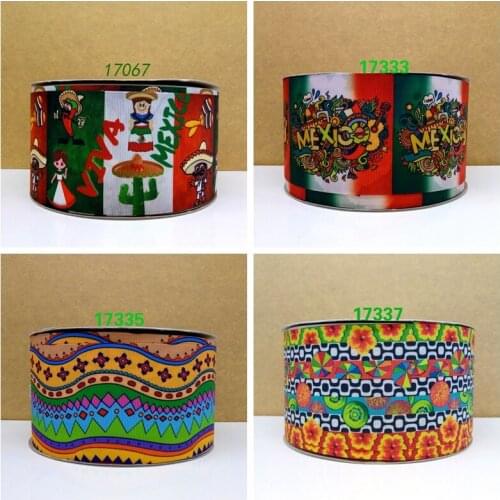 Free shipping 50 yard cartoon printed grosgrain ribbon 17333