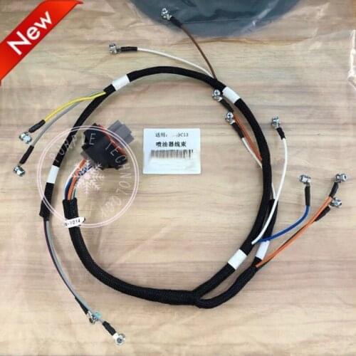 Diesel fuel engine injector drive harness cable for CAT C13
