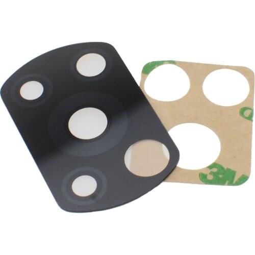 10pcs Rear Glass Camera Lens Cover For Xiaomi Poco X3 NFC F1 F3 F2 Pro M3 Black Back Camera Frame Replacement