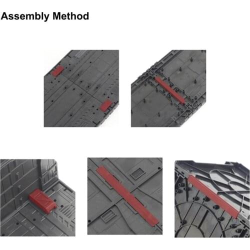 ​ Machine Nest Action Figures Base Display Background DIY Chain Case for RG HG MG 1/100 Gundam Model Toy Gift