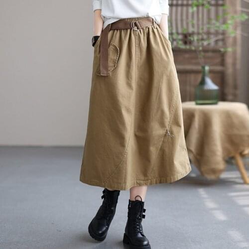 NINI WONDERLAND High Waist Skirts For Women