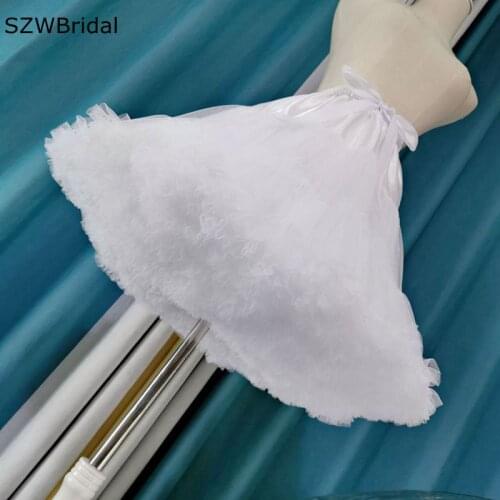New Arrival Tulle White Tutu lolita skirt Petticoats Falda Party dress petticoat underskirt Jupe Enaguas rockabilly