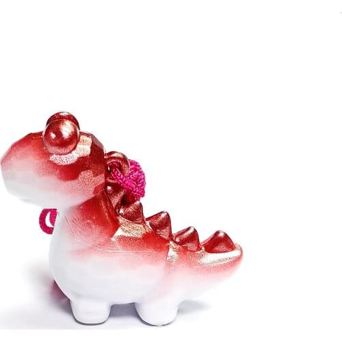 2 set New VINTAGE Plastic Dinosaur Charms Necklace Retro Fashion Jewellery Woman Girl Birthday Party Dressing carnival