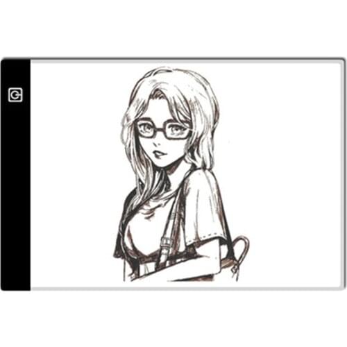 A5 Size Led Drawing Copy Pad Board For Children Painting Educational Creativity Toys Help Children Learn To Drawing Well