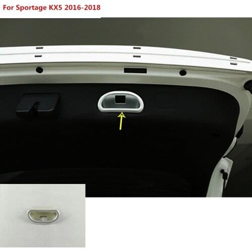 Car door Trunk Handle Bowl switch button Trim panel Rear Back tail Stick part for Kia Sportage KX5 2016 2017 2018