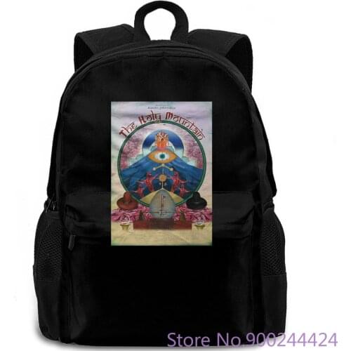 The Holy Mountain 1973 Jodorowsky Film Mens White S-XL backpack
