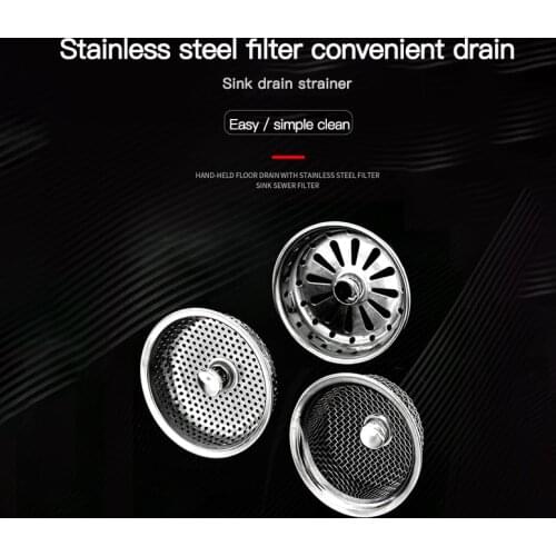 Bathroom Floor Drain Slag Cleaner Food Slag Leak Net Home Floor Drain Kitchen Sink Slag Stainless Steel Kitchen Sink Filter
