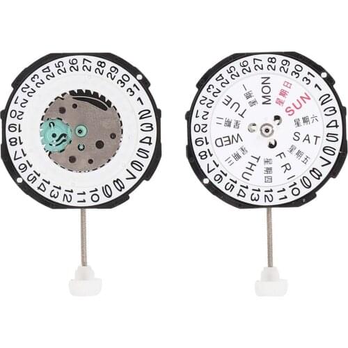 SL28 Three Hands Quartz Movement Date Watch Wristwatch Parts Repair Accessory Watch Repair Tool for Watchmaker Watch Part Repair