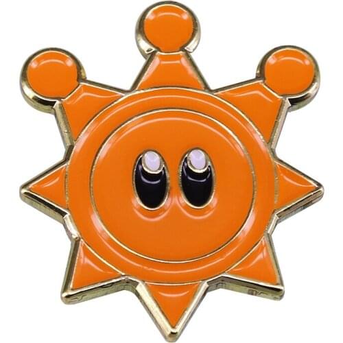 Sunshine brooch shine sprite game fans wonderful addition