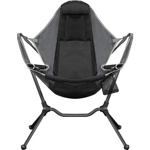Outdoor Camping Chair, Portable Outdoor Folding Swing Chair with Handbag, Suitable for Camping, Beach,Spring Outing