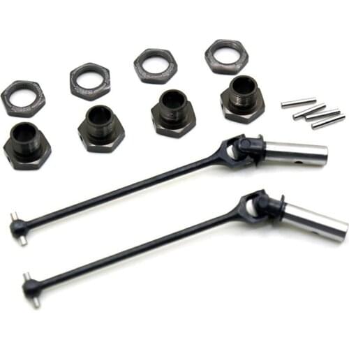 Universal Front Rear Wheel CVD Drive Shaft Heavy Duty Metal 94MM Driveshaft Couplers for Kyosho MP10 RC Car Accessories Parts