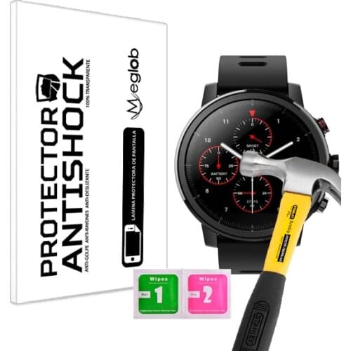 Screen protector Anti-Shock Anti-scratch Anti-Shatter compatible with Xiaomi Amazfit Stratos