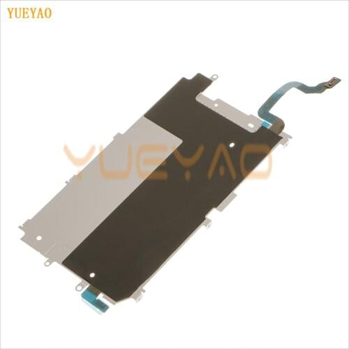 LCD Screen Back Metal Plate Shield with Home Button Expand Flex Cable Preinstalled Replacment Part for IPhone 6 Plate