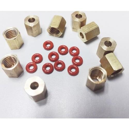 10 pcs Small Damper Screw with Ring for Epson DX3 DX4 DX5 for Epson R1800 R1900 R1390 For Mimaki JV3/ JV4/ JV22 damper