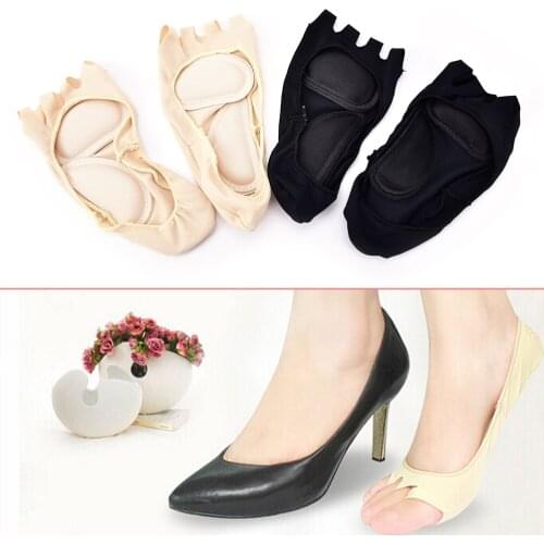 2PCS Five Fingers Toes Compression Socks Arch Support Relieve Foot Pain Socks Health Foot Care Massage Toe Socks