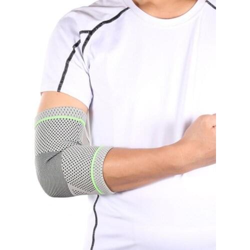 80%HOTMumian A25 Classic Grey Green Sports Elbow Guard Protector for Fitness