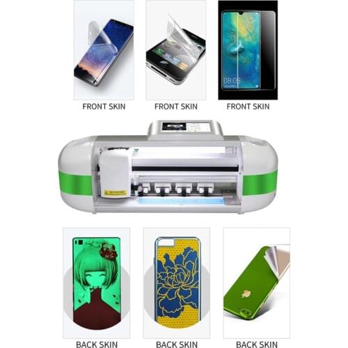Auto Film Cutting Machine for Phone Lcd Screen Protect Glass Back Cover Film Cutting WithFlexible Hydrogel Film