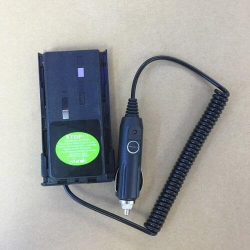 Car charger battery eliminator for Kenwood TK3107,TK2017,TK378,TK278,TK378G etc. walkie talkie Input DC12V