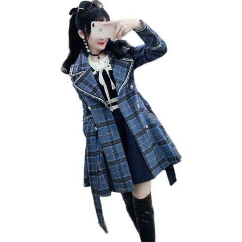 CAN XIN LCY Womens Blue Coats