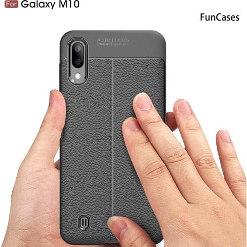 Cases Covers For telefoon Samsung A10S Men Cellular Samsung Galaxy funda M10 M11 A10 A11 M01 Core A01 A10E Lychee Pattern Cases