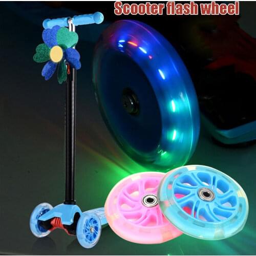 Suitcase Wheel PU Casters Skateboard Wheel 120mm Durable 2 Color Scooter Scooter Wheel Practical Single Warping Slide Longboard