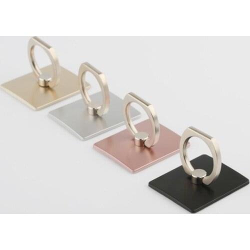 1PC Portable Phone Ring Holder Universal Metal Finger Ring Phone Holder 360 degree Rotating Bracket for iPhone Samsung