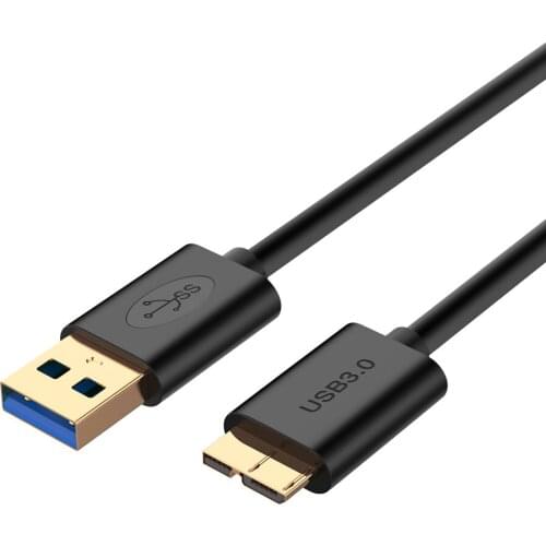 USB 3.0 to Micro-B Cable USB3.0 to Micro B Data Sync Transfer 5Gbps Fast Charge Cable for External Hard Drive Disk HDD Wholesale