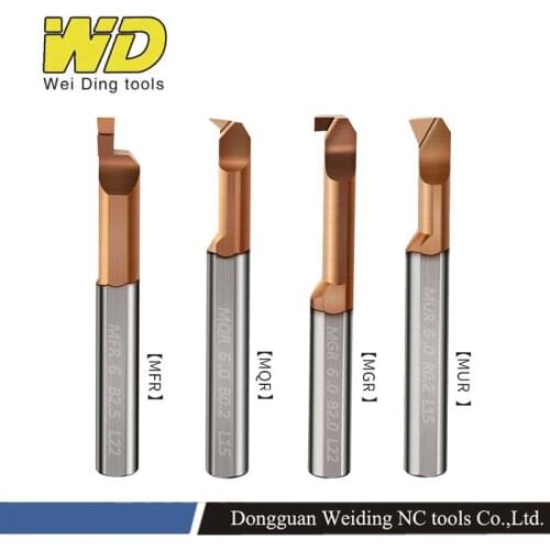 Mini Internal Turing Tool Small Hole MQR MFR MGR MUR 3mm 4mm 5mm 6mm 8mm for Grooving ,Turning