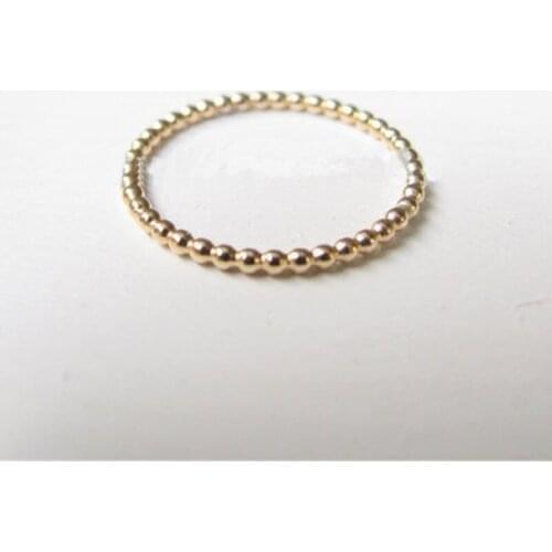 Fashion wave rings, gold rings for women 30 PCS/lot A beaded ring Simple style ring