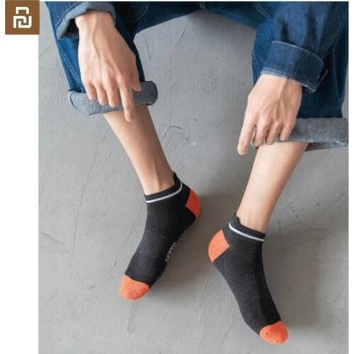 Xiaomi youpin mens socks four seasons thin section deodorant sweat-absorbent mens boat socks lifting ear sports short section