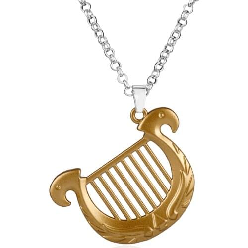 The Legends of Zeldas Necklace for Women Princess Comb Pendant Choker Jewellery Necklaces for Teen Girls