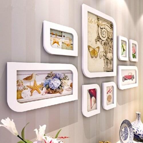 Photo frame combination wall frame fashion photo frame photo frame wool box Wedding decoration home decor gift