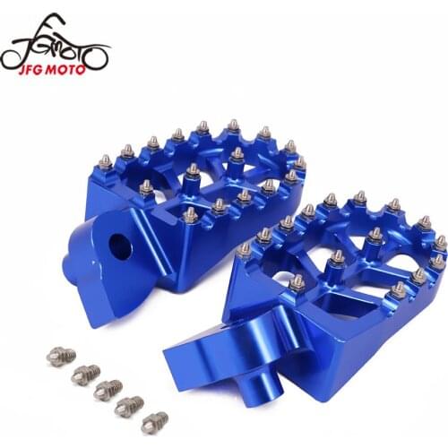 Motorcycle CNC Footrest Footpeg Foot Pegs For CR50 CR65 CR125 WR125 CR150 CR250 WR250 TC250 TE250 TXC250 WR300 TE310 TE400 TE450