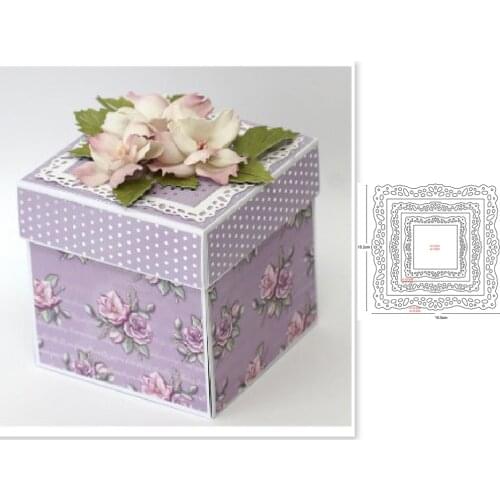 Hollow frame Metal Cutting Dies Decorative Scrapbooking 2020 new Craft Die Cut Embossing Paper Cards cutter Stencils