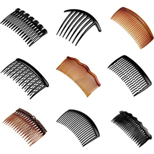 Wholesale Women Hair Combs Handmade Rhinestone Headwear Girls Hair Accessories Top Clip Fixed DIY Hairstyle Design Fixed