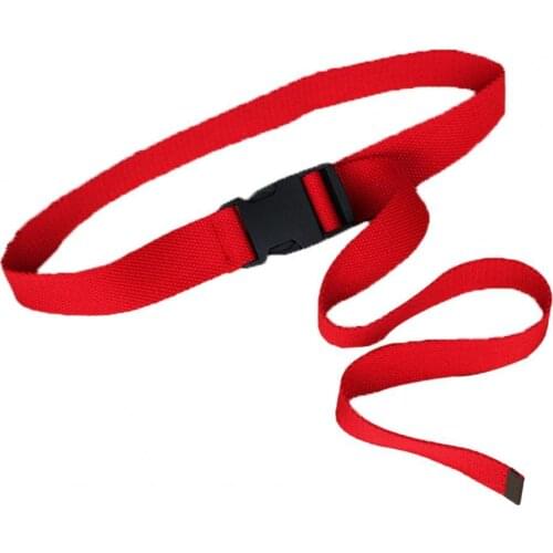 Belt Trouser Ladies Waist Strap Solid Color All-match Women Plastic Buckle Canvas Waistband for Holiday Belt Square Pin Buckle