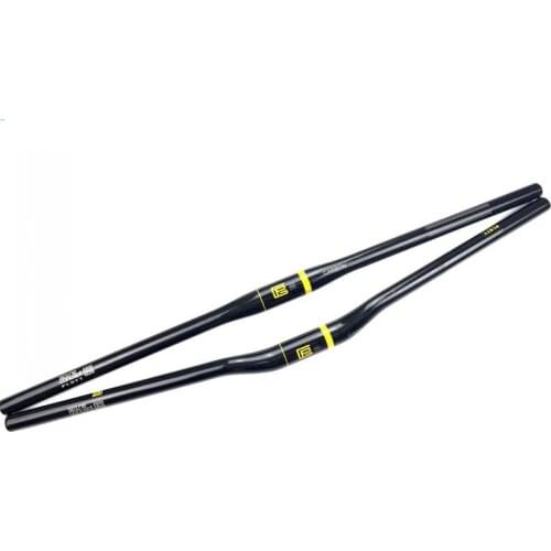 MTB Road Bike Carbon Fiber Handlebar 31.8mm Swallow-shaped 3K Gloss Flat/Riser Handle 580/600/620/640/660/680/700/720/740/760mm