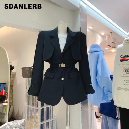 Женские пиджаки SDANLERB China At AliExpress