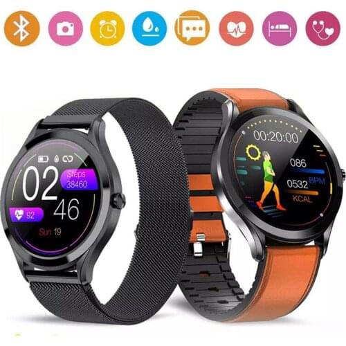 Smart Watch Heart Rate Monitor Calls/Messages Reminder Sport Clock IP67 Waterproof Fitness Wristband for iPhone Samsung Android