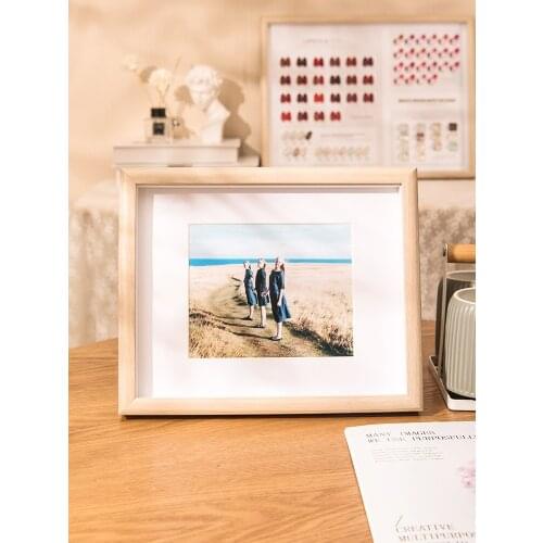 Modern Nordic Photo Frame Picture Holder Painting Wall Art Photo Frame Personalized Gift Marcos Para Fotos Home Decoration DG50X